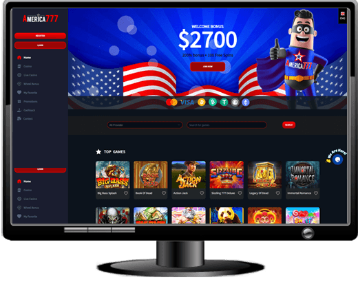America777 Casino Website