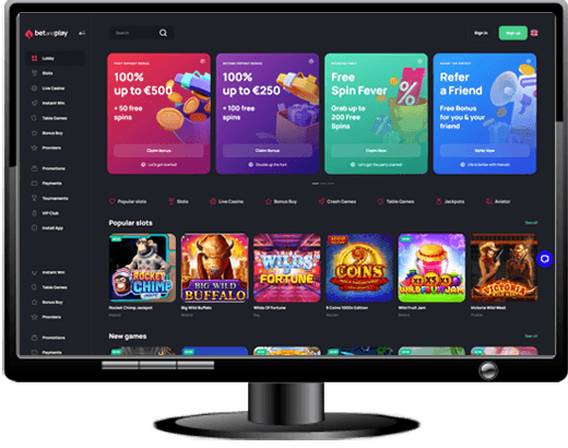 BetandPlay Casino Website