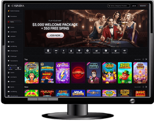 Casinova Casino Website