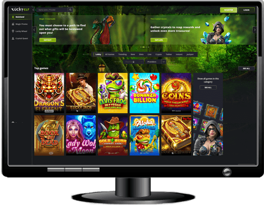 Lucky Elf Casino Website