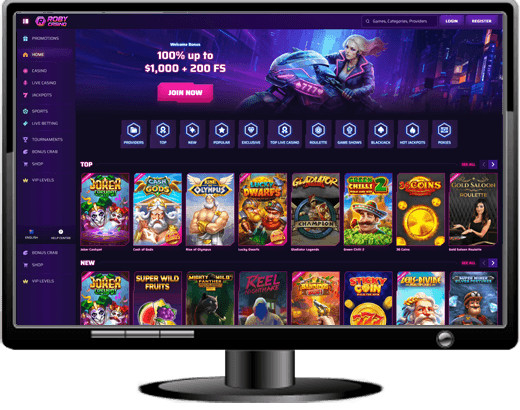 Roby Casino Website