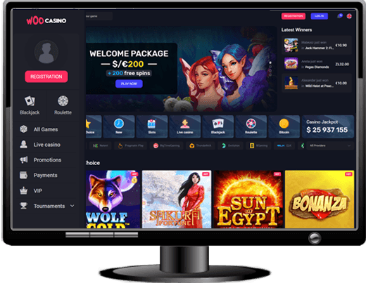 Woo Casino Website