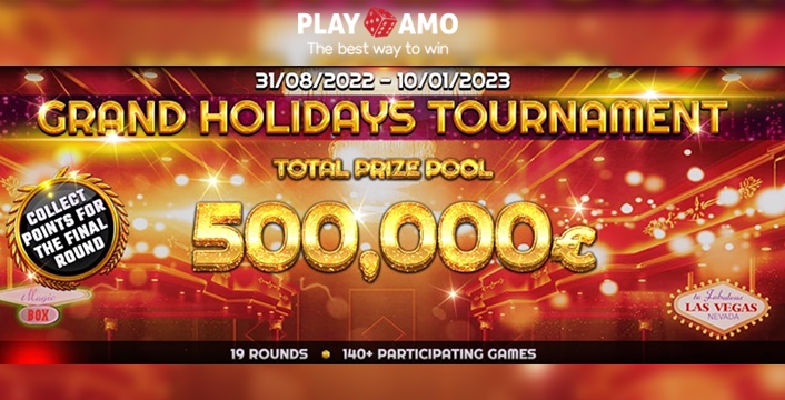 Playamo Casino Spinomenal Grand Holidayd Tournament